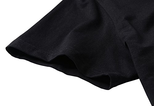 YITAN Women's Coffee Graphic Tee Funny Black Cute