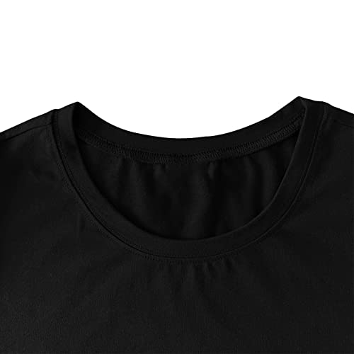 YITAN Women's Coffee Graphic Tee Funny Black Cute