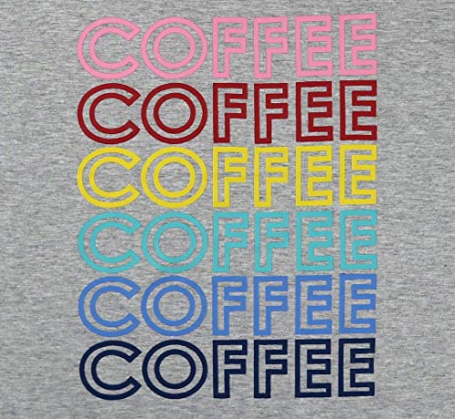 Women's Coffee Letters Print T Shirt