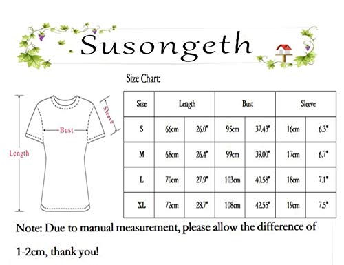 Women's Cute Coffee Graphic T-Shirt Casual Tee (Dark Grey)