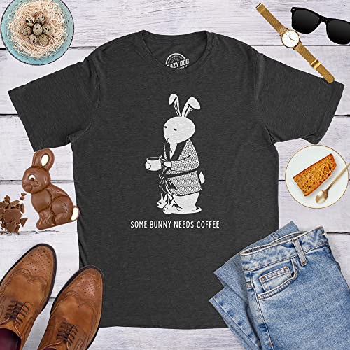 Easter Funny Coffee T-Shirt Novelty Tee for Men