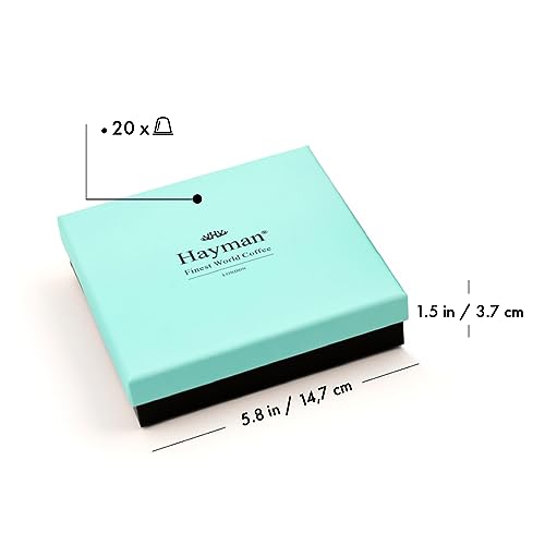 Kenyan Coffee Pods for Nespresso Machines, 20 Pods