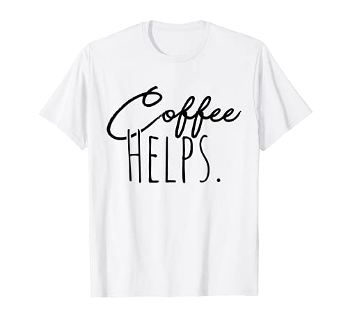 Barista T-Shirt Coffee Lover Tshirt Caffein Addict Tee T-Shirt