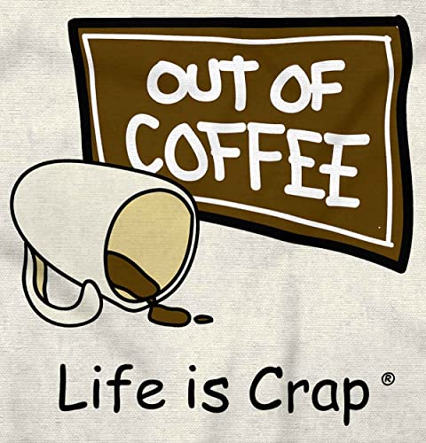 Out of Coffee Caffeine Addict Novelty Graphic T Shirt Men or Women