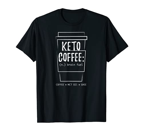 Keto T-shirt - KETO Coffee Addict T shirt