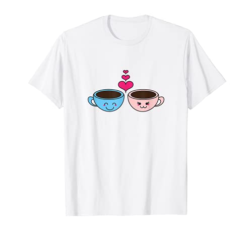 Cute Kawaii Coffee Love T-Shirt