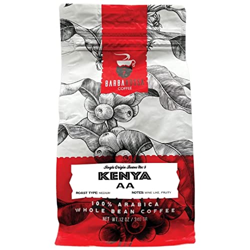 Barbarossa Kenya AA Whole Bean Espresso Coffee Beans