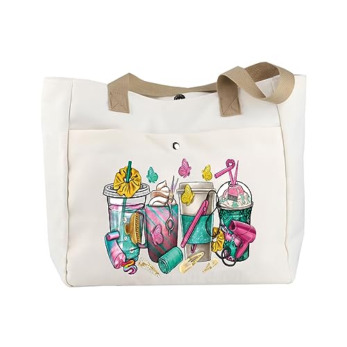 BLUPARK Hairstylist Coffee Tote Bag Hair Dresser Bag Hairstylist Coffee Bag Hairdresser Gift Hairstylist Accessorie Coffee Lover Gift (Hairstylist Coffee TO)