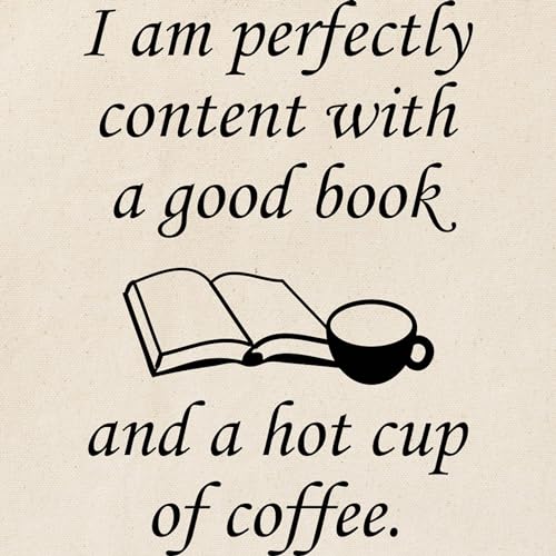 CafePress Good Book And Coffee Tote Bag Canvas Tote Shopping Bag