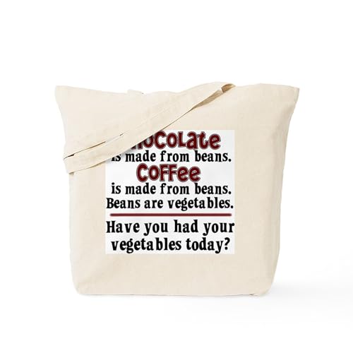 CafePress Chocolate & Coffee Tote Bag Canvas Tote Shopping Bag