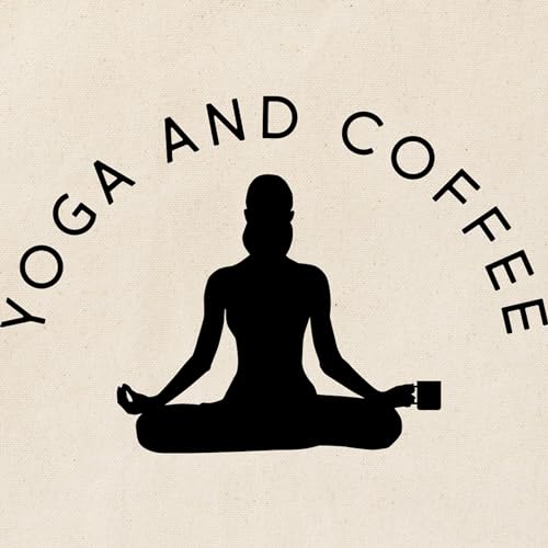 CafePress Yoga And Coffee Tote Bag Canvas Tote Shopping Bag