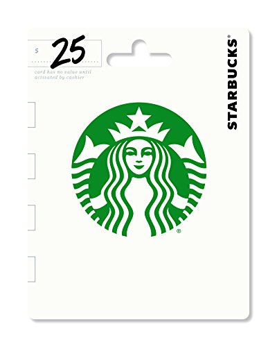 $25 Starbucks Gift Card for Coffee Lovers