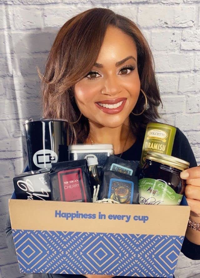 Gourmet Coffee, Tea, and Snacks Gift Basket