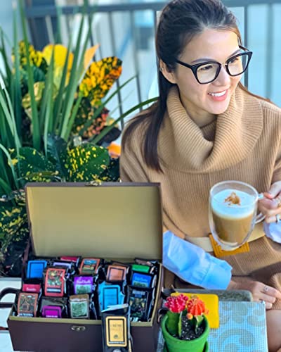 Coffee Sampler Trunk, 20 Bags, Light-Medium Roast Gift