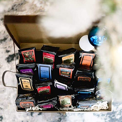 Coffee Sampler Trunk, 20 Bags, Light-Medium Roast Gift