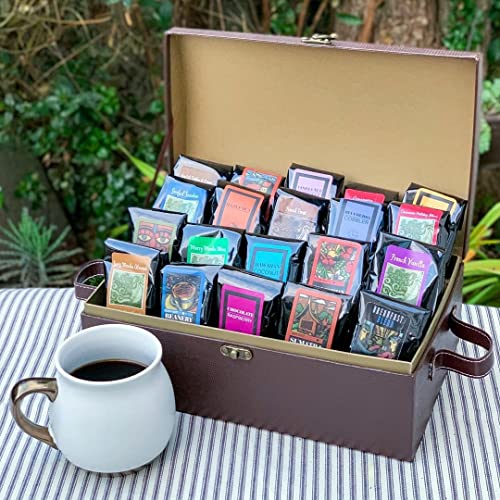 Coffee Sampler Trunk, 20 Bags, Light-Medium Roast Gift