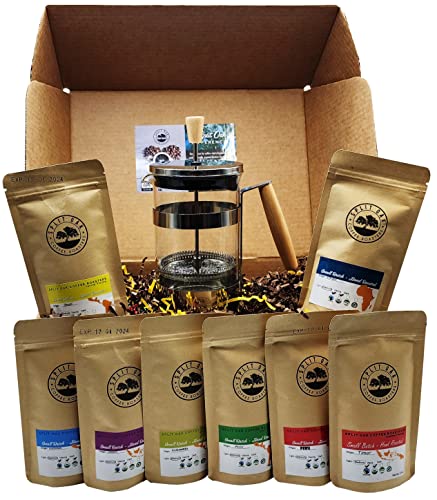 Worldly Coffee Gift Box with French Press Maker