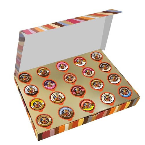 Deluxe Holiday Coffee Sampler for Keurig, 20 Cups
