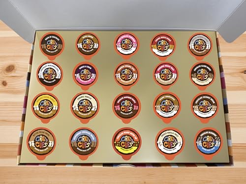 Deluxe Holiday Coffee Sampler for Keurig, 20 Cups