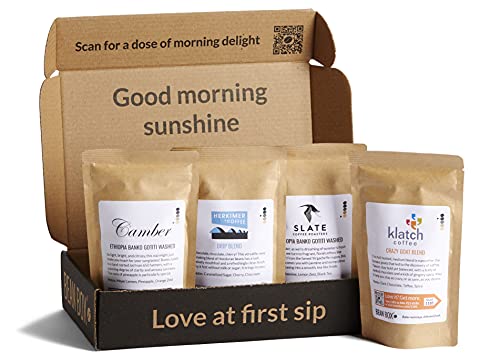 Bean Box Gourmet Coffee Sampler Gift Set