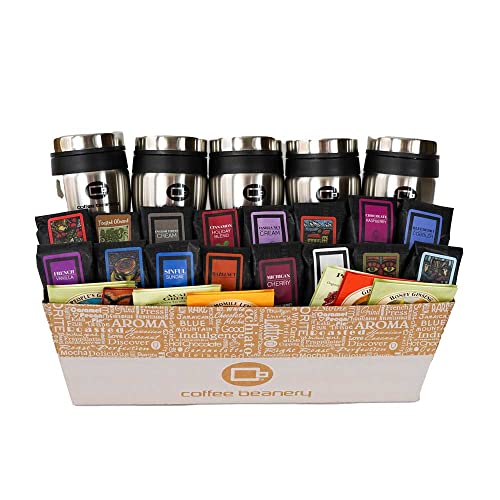 Coffee Beanery Office Party Gift Basket | Variety Sampler