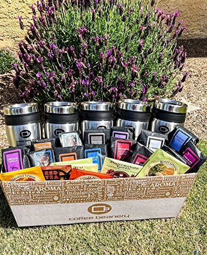 Coffee Beanery Office Party Gift Basket | Variety Sampler