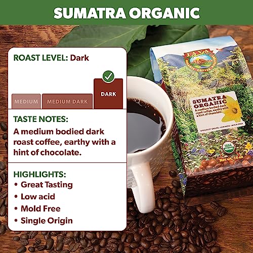Java Planet Organic Sumatra Dark Roast Whole Beans