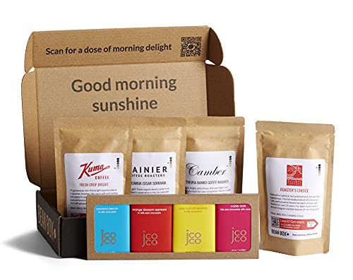 Bean Box Coffee & Chocolate Tasting Specialty Gift