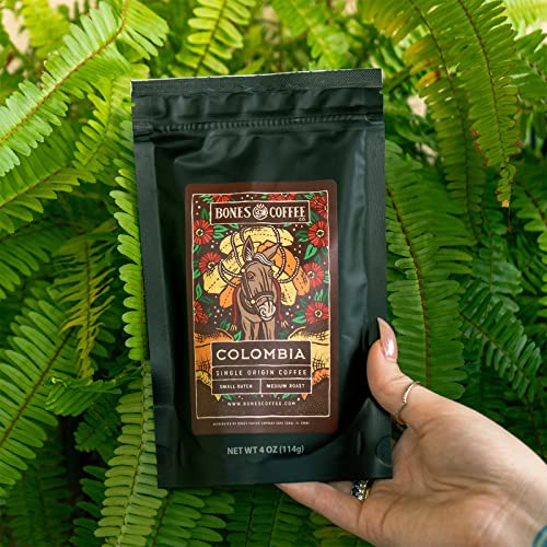 Bones Coffee Company World Tour Sampler Pack - 4 oz Pack (Ground)