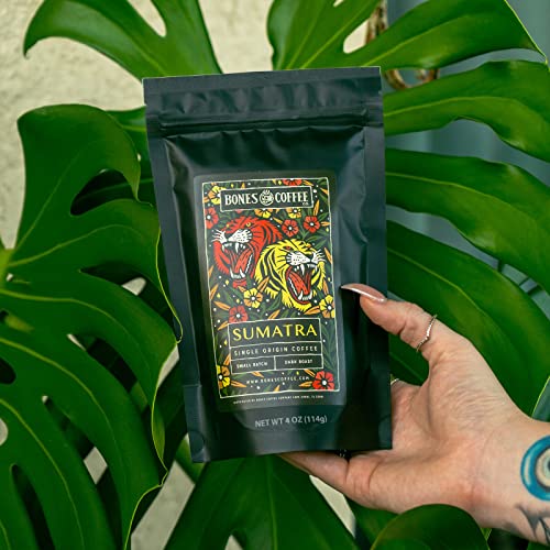 Bones Coffee Company World Tour Sampler Pack - 4 oz Pack (Ground)