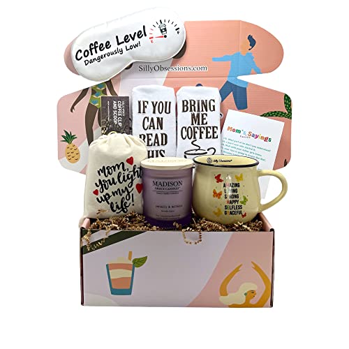 Mother's Birthday Coffee Lover Gift Basket for Women