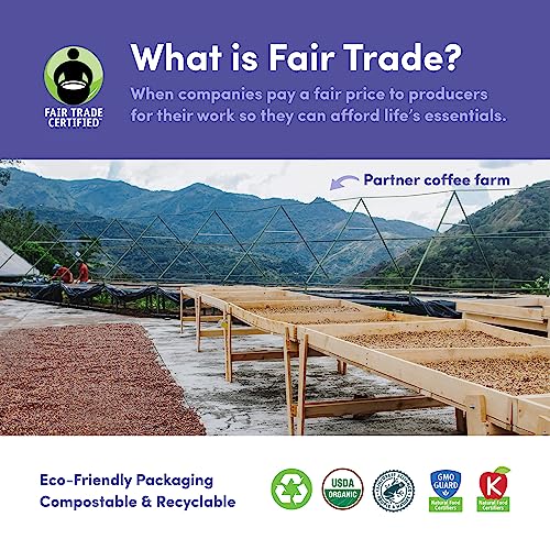 Organic & Fair Trade Coffee Sampler with Belgian Chocolates