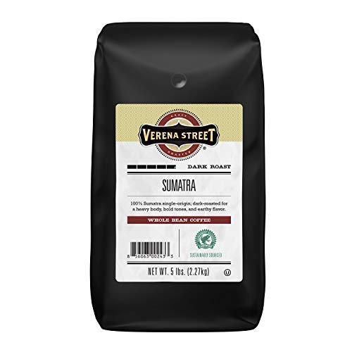 Verena Street 5lb Whole Bean Dark Roast Sumatra