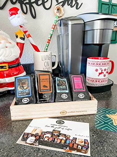Daybreak Coffee Sampler Gift Basket: 8 Delicious Roasts