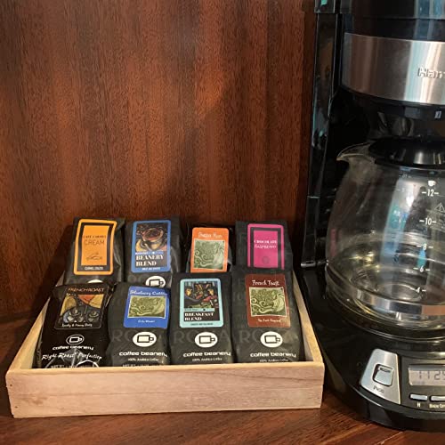 Daybreak Coffee Sampler Gift Basket: 8 Delicious Roasts