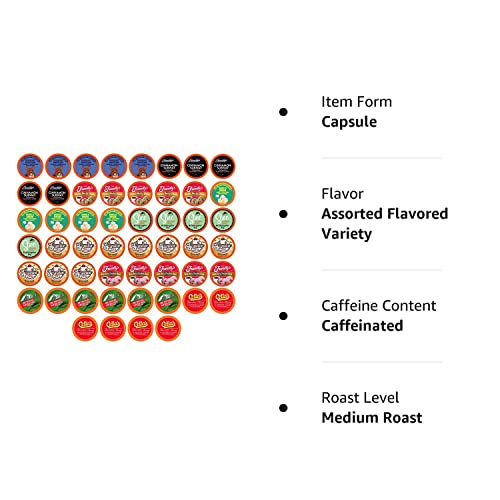 Flavored Coffee Pods Sampler for K Cup Brewers