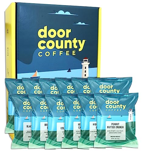 Door County Coffee Gourmet Variety 12-Pack 1.5oz Bags