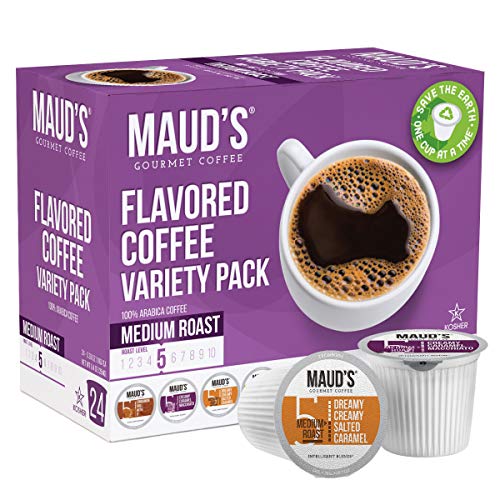 Assorted Flavored Coffee Pods Sampler Pack - 24 ct