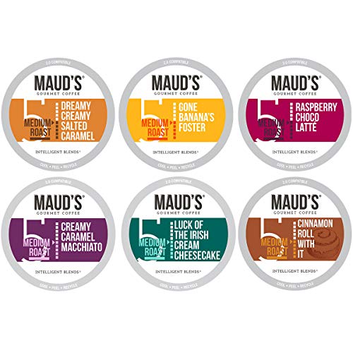 Assorted Flavored Coffee Pods Sampler Pack - 24 ct