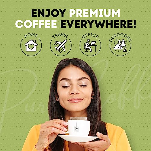 Mondo Single Serve Coffee Bags Sampler Pack - 5 Flavors