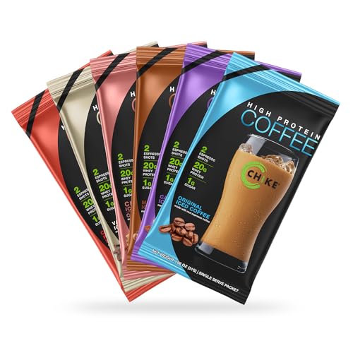 Chike High Protein Iced Coffee Sampler Pack - Keto & Gluten Free