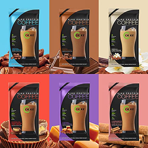 Chike High Protein Iced Coffee Sampler Pack - Keto & Gluten Free