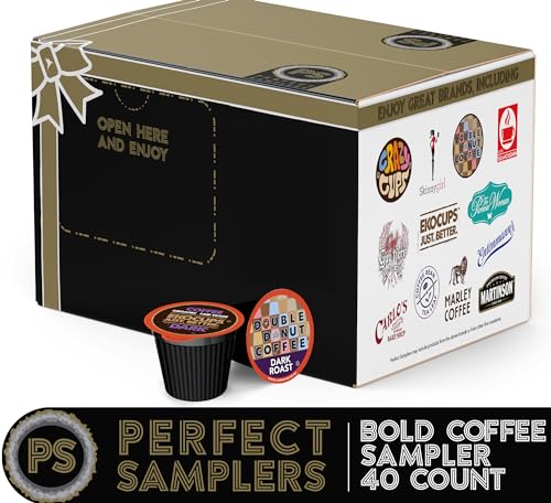 Assorted Dark Roast Pods for Keurig, 40-Pack