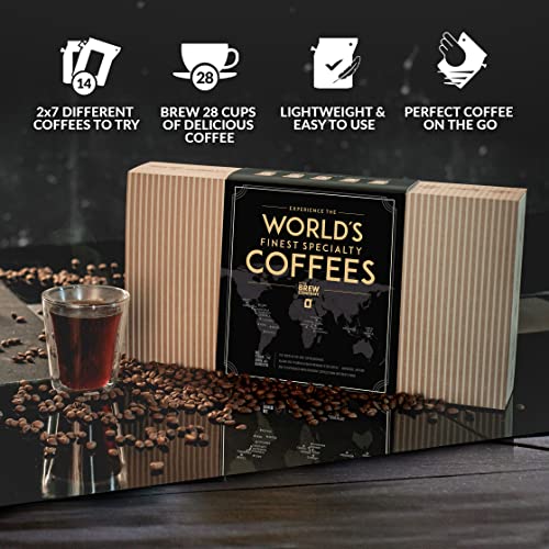 Gourmet Coffee Gift Set: 14 Specialty Single Origin Coffees