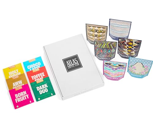 Atlas Coffee Club x TCHO Gift Set, Coffee & Chocolate Sampler Box