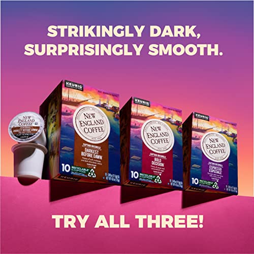 New England Coffee Dark Roast Variety Pack - 10oz