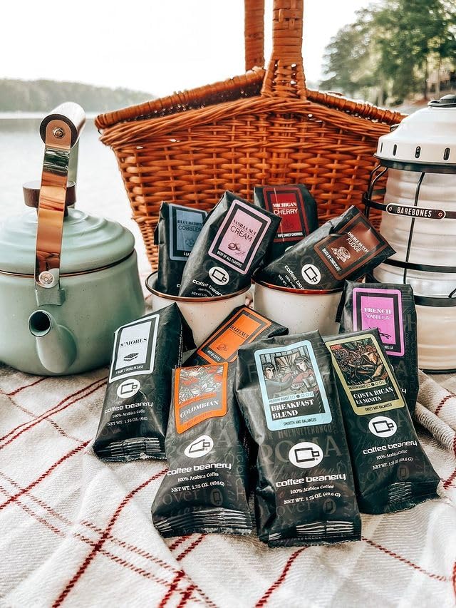 Coffee Beanery Michigan Cherry Flavored Sampler, Medium Roast