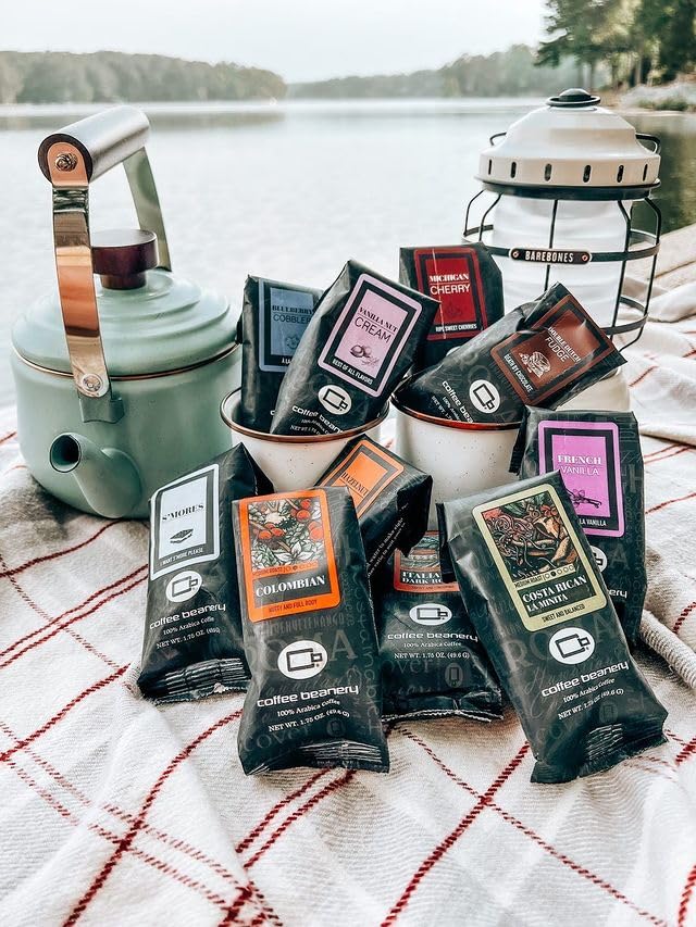 Coffee Beanery Michigan Cherry Flavored Sampler, Medium Roast