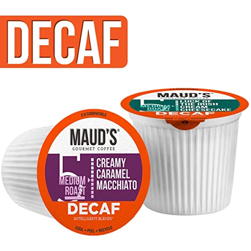 Maud's Decaf Flavored Coffee Pods Variety Pack, 24 ct