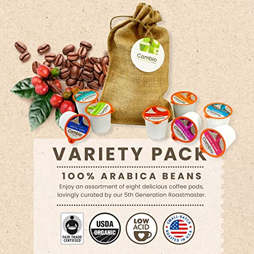 Cambio Roasters® Coffee Pod Sampler Variety Pack 8ct